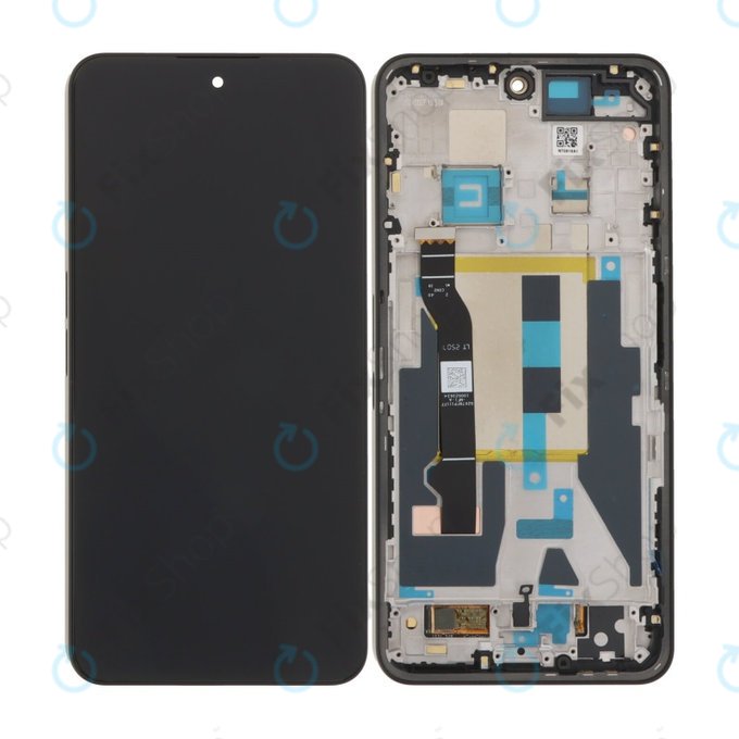 Nothing Phone (3a) Pro - LCD zaslon + steklo na dotik + okvir (Black) OLED