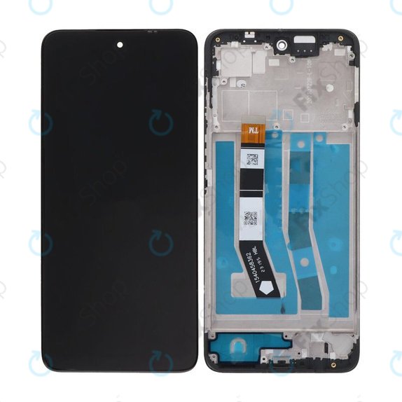 Motorola Moto G54 XT2343 - LCD zaslon + steklo na dotik + okvir (Midnight Blue) TFT