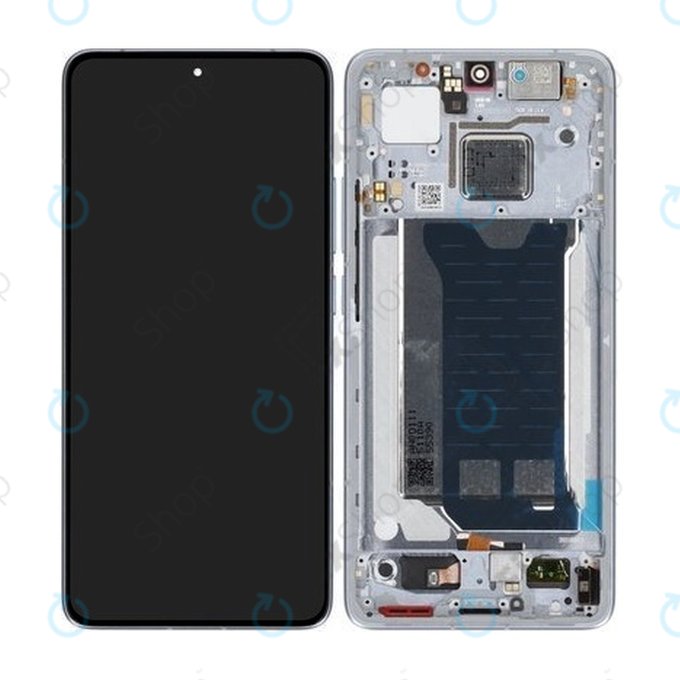 Xiaomi Poco F7 Pro 5G - LCD zaslon + steklo na dotik + okvir (Blue) - 56002100O1100 Genuine Service Pack
