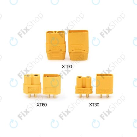 Amass - Priključki za baterije (XT30U + XT60 + XT90)