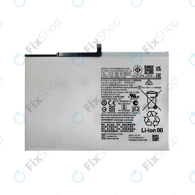 Samsung Galaxy Tab A9+ X210, X216B - Baterija WT-S-W11 7040mAh