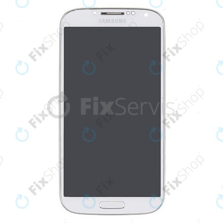 Samsung Galaxy S4 i9505 - LCD zaslon + steklo na dotik + okvir (White Frost) OLED