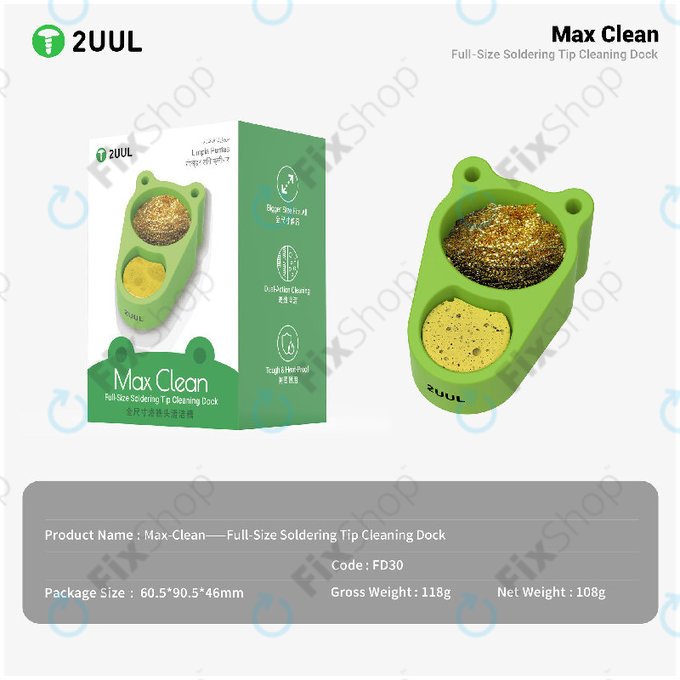 Postaja za čiščenje spajkalnih konic Max Clean, 2UUL FD30