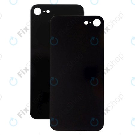 Apple iPhone SE (3rd Gen 2022) - Steklo zadnjega ohišja s povečano odprtino za kamero (Midnight)