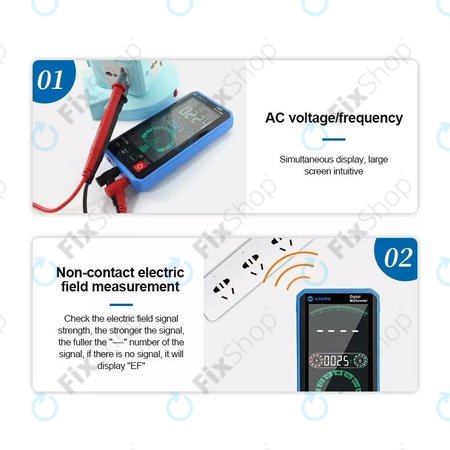 Sunshine DT-21N - Multimeter na dotik