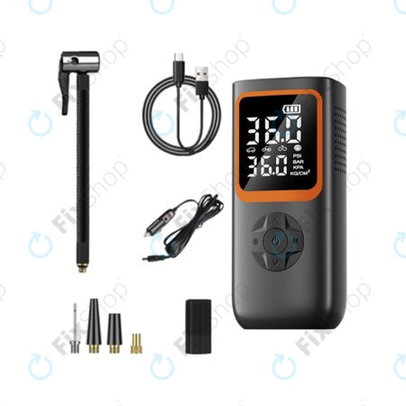 Prenosni električni zračni kompresor z Dodatki (11.1V, 2000mAh)