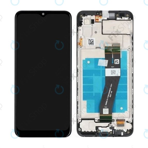 Samsung Galaxy A03 A035G - LCD zaslon + steklo na dotik + okvir TFT