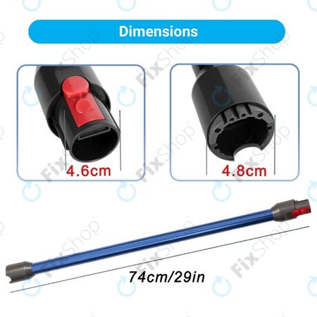 Dyson V12 - Sesalna palica (Moder)