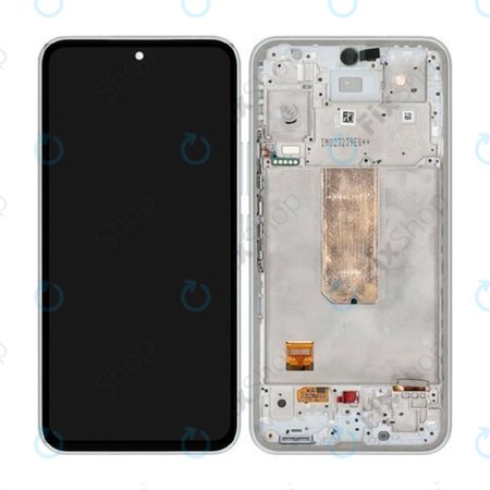 Samsung Galaxy A54 5G A546B - LCD zaslon + steklo na dotik + okvir (White) - GH82-31231B, GH82-31232B Genuine Service Pack