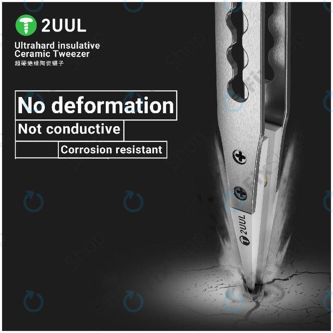 Precizna pinceta, keramična izolirana, 2UUL TW31