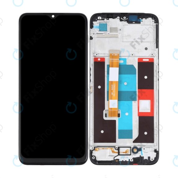 Realme C35 RMX3511 - LCD zaslon + steklo na dotik + okvir TFT