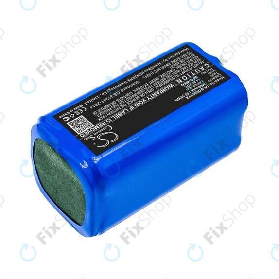 Ecovacs Deebot N79, N79S, Eufy RoboVac-series, Proscenic 850-series - Baterija BFG-WSQ, ICR18650-26J-4S1P, UR18650ZY-4S1P-AAM Li-Ion 14.4V 3400mAh HQ