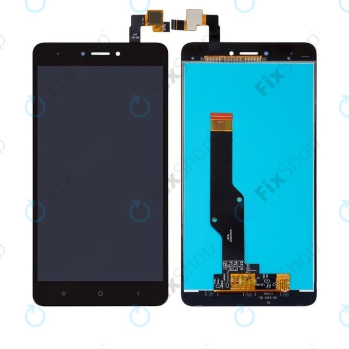 Xiaomi Redmi Note 4X - LCD zaslon + steklo na dotik (Black) TFT