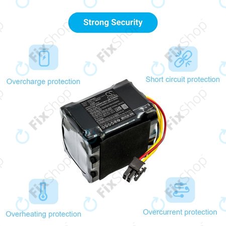 Vorwerk Kobold VR200 - Baterija 20884-1, 4NCR18650P2-C001A Li-Ion 14.4V 6000mAh HQ