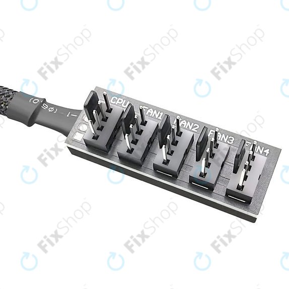 PWM razdelilnik za ventilatorje, 4-pinski, 5-portni