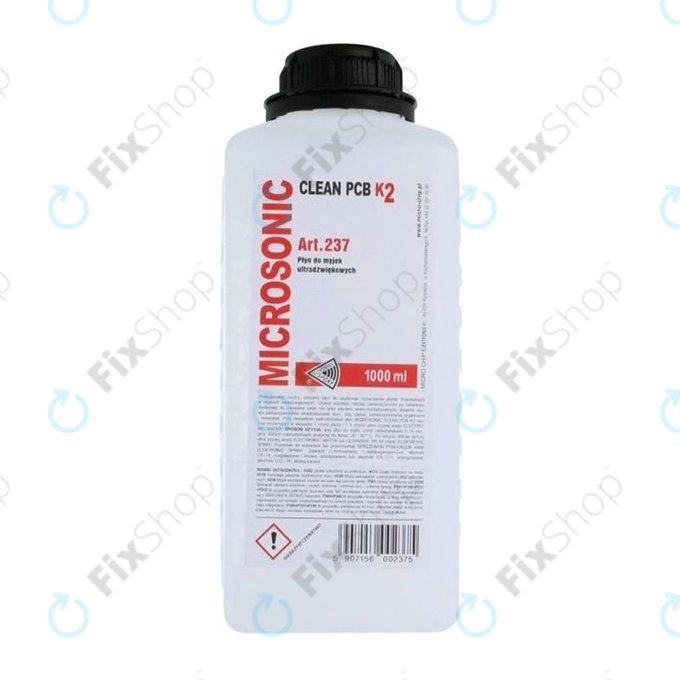 Microsonic Clean PCB K2 - Tekočina za ultrazvočne čistilce - 1000 ml