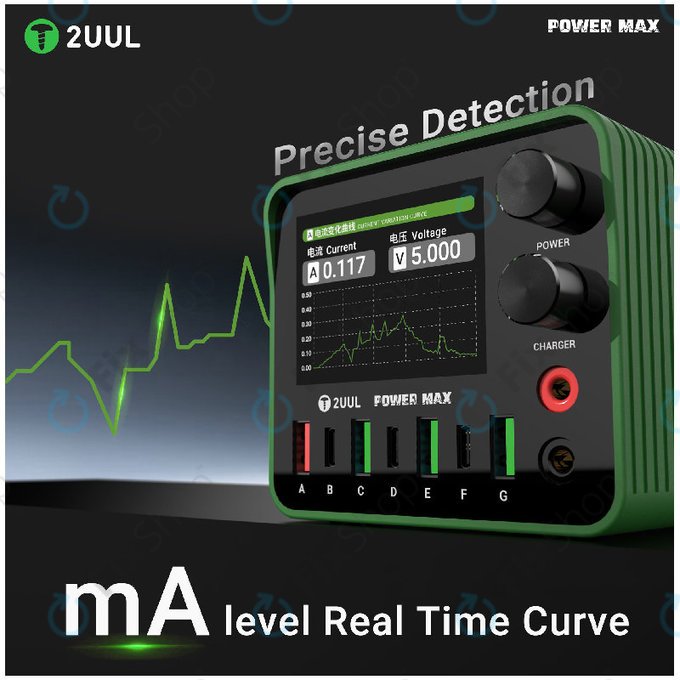 Polnilna postaja, 200W večportna, 2UUL PC01