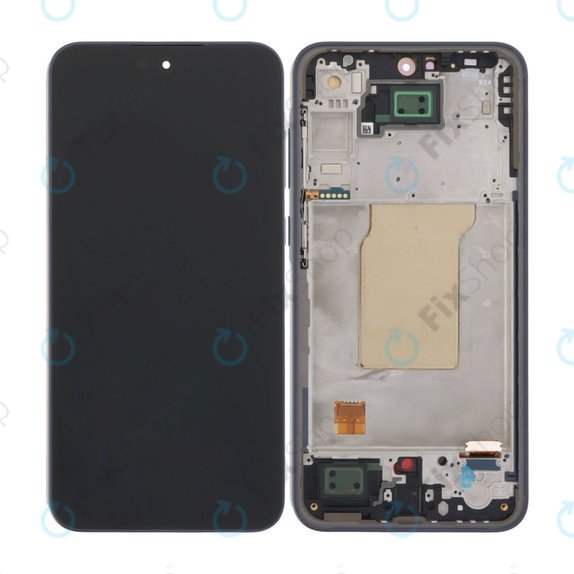 Samsung Galaxy A35 A356B - LCD zaslon + steklo na dotik + okvir (Awesome Navy) OLED