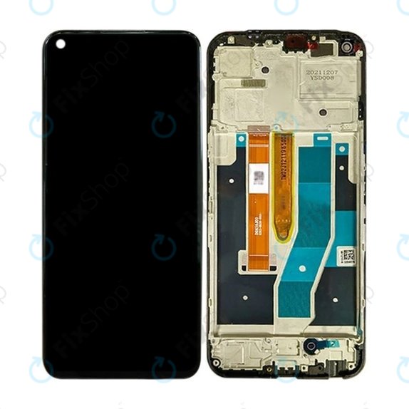 OnePlus Nord CE 2 Lite 5G CPH2381 - LCD zaslon + steklo na dotik + okvir (Black Dusk) TFT
