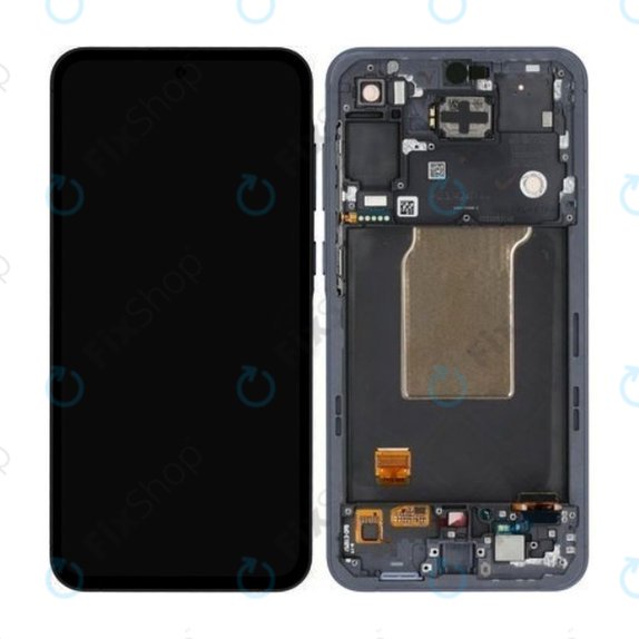 Samsung Galaxy A55 A556B - LCD zaslon + steklo na dotik + okvir (Awesome Navy) TFT
