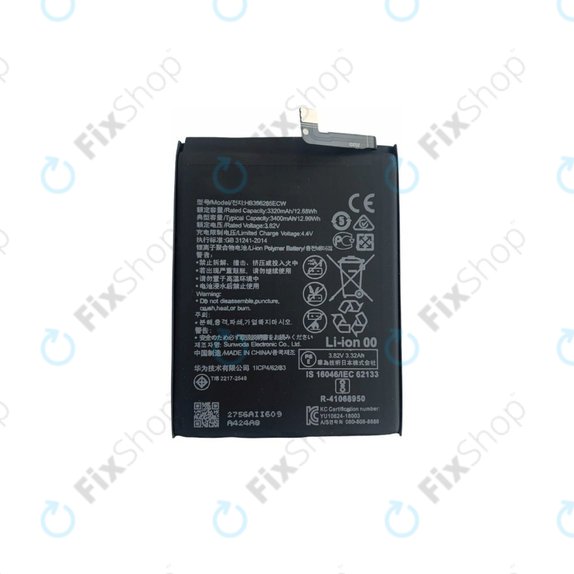 Huawei P20, Honor 10 - Baterija HB396285ECW 3400mAh