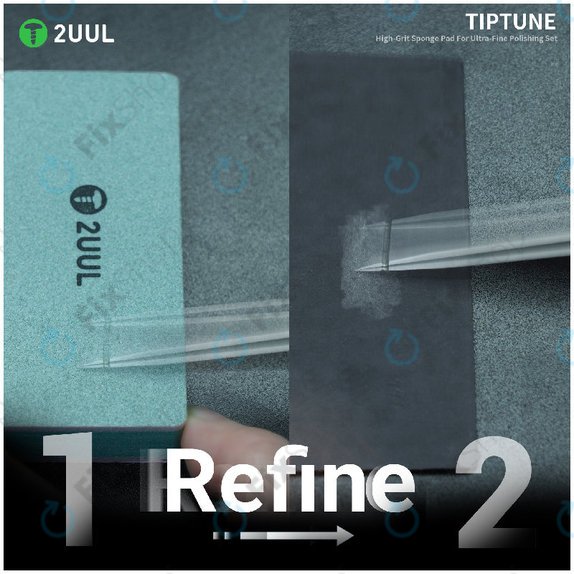 Komplet mikro-brusnih blazinic za fino poliranje, 2UUL FM02