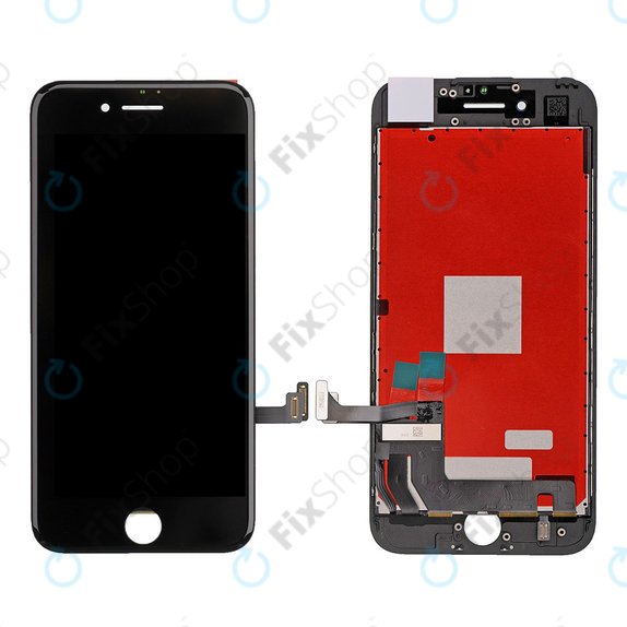 Apple iPhone 7 - LCD zaslon + steklo na dotik + okvir (Black) TFT
