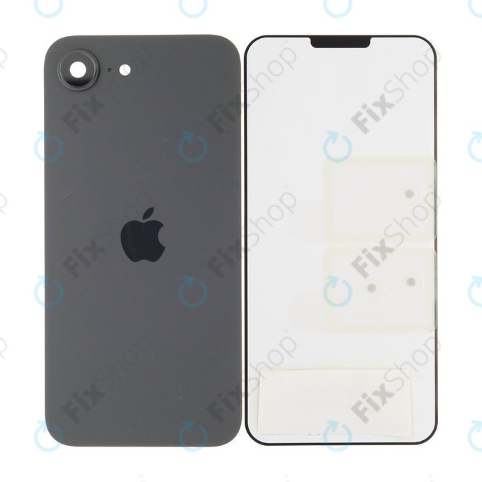 Steklo zadnjega ohišja za iPhone 16e | Black | 661-49429 | Genuine Apple