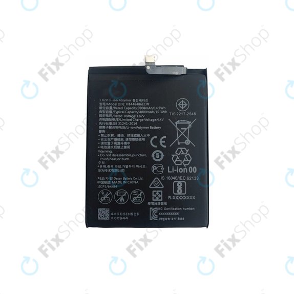 Huawei P Smart Z, Honor 9X, P20 Lite (2019) - Baterija HB446486ECW 4000mAh