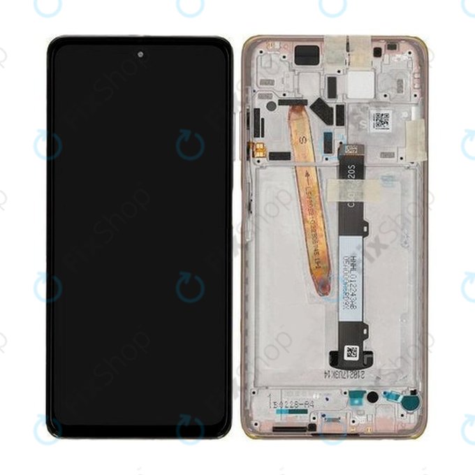 Xiaomi Poco X3 Pro - LCD zaslon + steklo na dotik + okvir (Metal Bronze) - 560004J20S00 Genuine Service Pack