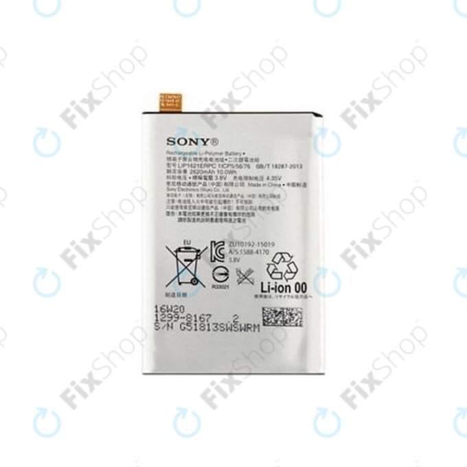 Sony Xperia X F5121, X Dual F5122, L1 G3313 - Baterija LIS1621ERPC 2620mAh - 1299-8167 Genuine Service Pack