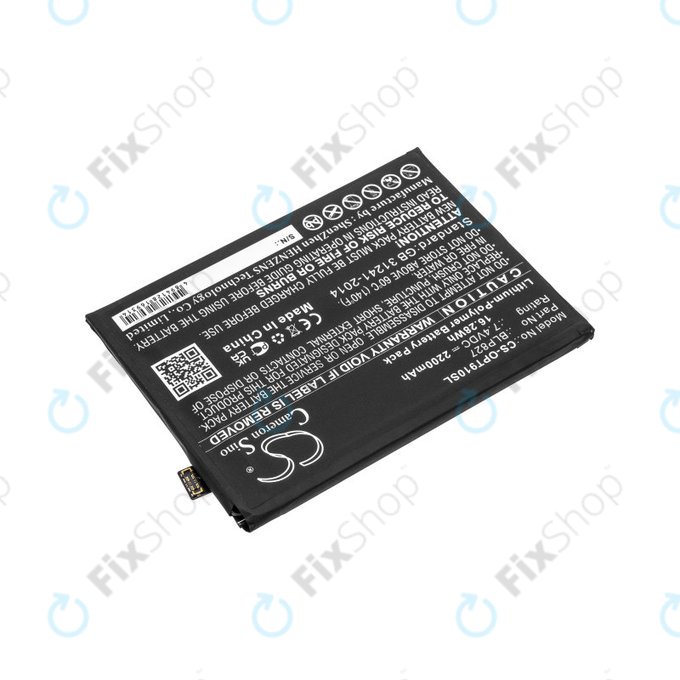 Baterija za OnePlus 9 Pro LE2121 LE2125, 2200mAh, Li-Pol, 7.4 V, BLP827, HQ