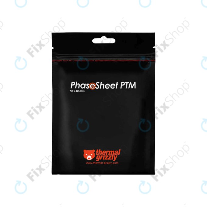 Termalna blazinica 50x40x0,2mm, Thermal Grizzly PhaseSheet PTM
