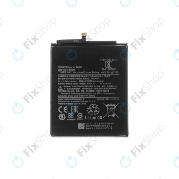 Xiaomi Mi 9 Lite, Mi A3 - Baterija BM4F 4030mAh