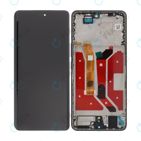 Honor Magic7 Lite - LCD zaslon + steklo na dotik + okvir (Black) OLED