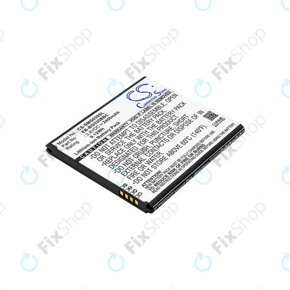 Baterija za Samsung Galaxy J3, 2400mAh, Li-Ion, 3.8V, EB-BG530BBC, HQ