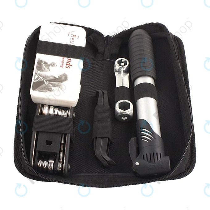 Praktični komplet za popravilo koles in skuterjev 6 v 1