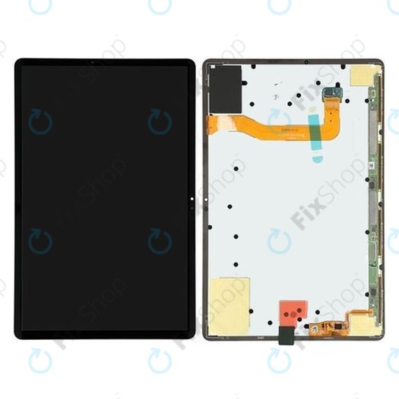 Samsung Galaxy Tab S7 Plus T970N, T976B - LCD zaslon + steklo na dotik (Mystic Black) - GH82-23864A, GH82-23407A Genuine Service Pack