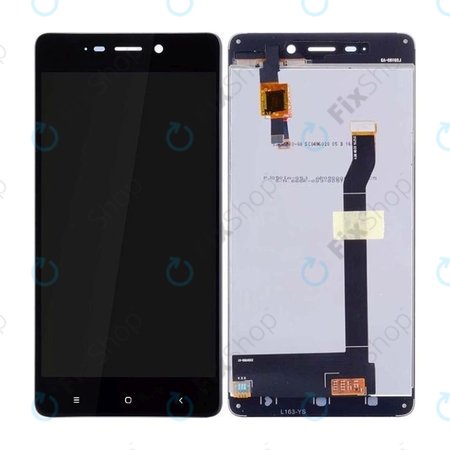 Xiaomi Redmi 4 - LCD zaslon + steklo na dotik (Black) TFT