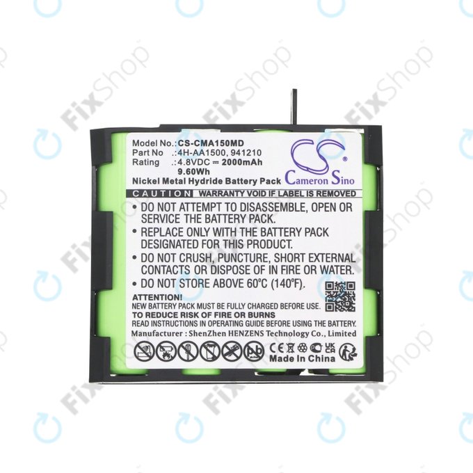 Baterija za Compex MI-Fitness, 2000mAh, Ni-MH, 4.8V, 941213, HQ