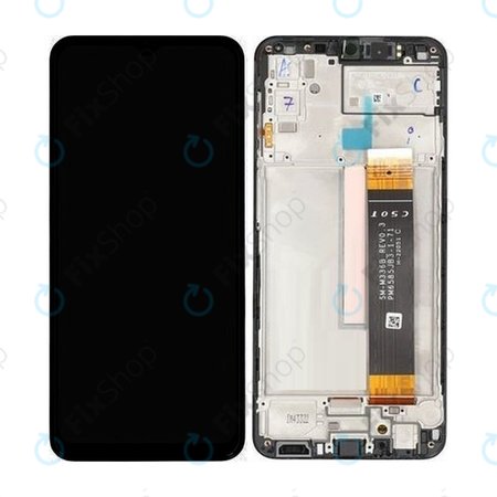 Samsung Galaxy M23 5G M236B - LCD zaslon + steklo na dotik + okvir (Black) - GH82-28487A, GH82-28488A, GH82-28492A Genuine Service Pack