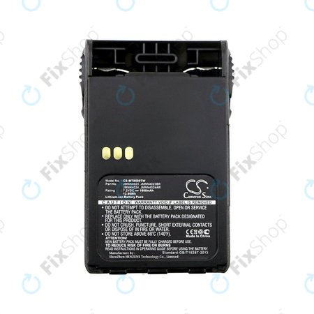 Baterija za Motorola EX500, 560, 600, GP329, 628, 644, PTX760, 1800mAh, Li-Ion, 7.2V, JMNN4023, HQ