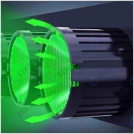 QianLi iSee 2 - Lučka za zaznavanje prahu, skener prahu