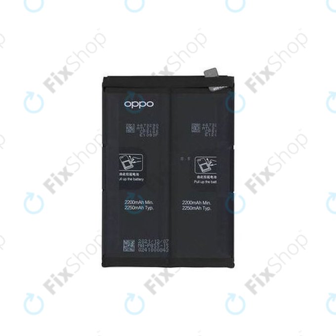 Oppo Reno 7 5G, Find X5 Lite - Baterija BLP855 4500mAh - 4200006 Genuine Service Pack