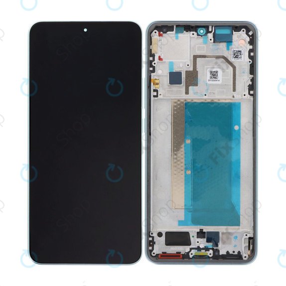 Xiaomi 13T, 13T Pro - LCD zaslon + steklo na dotik + okvir (Meadow Green) OLED
