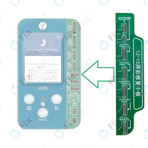 JC V1S, V1SE - LCD plošča za iPhone 12-series, 13, 14, 14 Plus,15-series (Latest Version 2023)