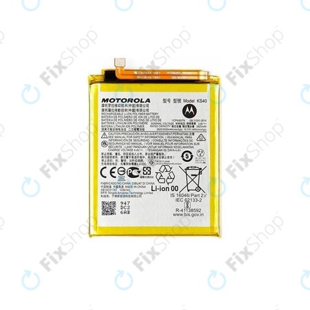 Motorola Moto E6i, E6 Play, E6s, E6s Plus - Baterija KS40 3000mAh - SB18C85292, SB18C51766 Genuine Service Pack