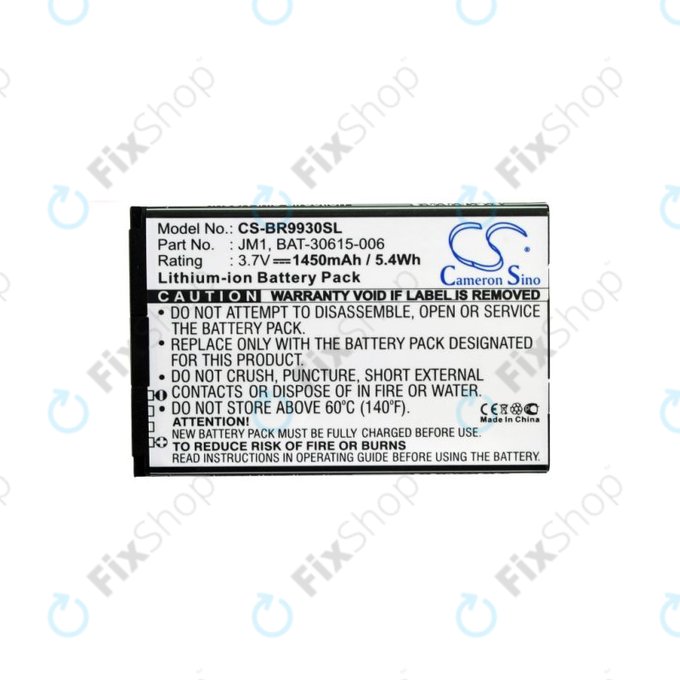 Blackberry Bold 9790, Bold Touch 9900 - Baterija BAT-30615-006 1450mAh HQ