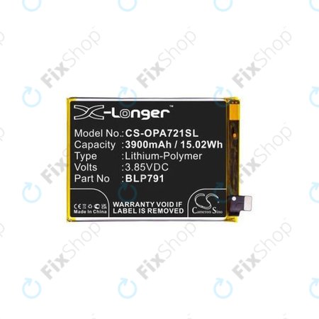 Oppo A72, A73 4G CPH2099 - Baterija BLP791 3900mAh HQ