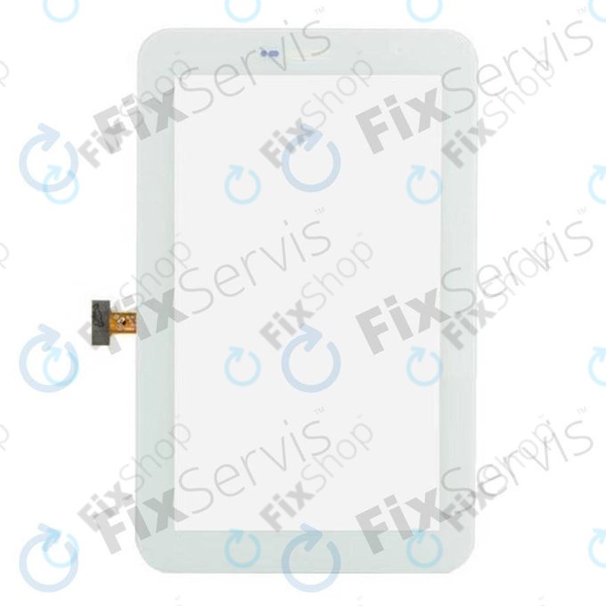 Samsung Galaxy Tab 2 7.0 P3100, P3110 - steklo na dotik (belo)